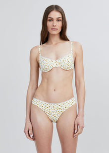 Women | Daphne Bikini Bottom | Sunflower Print