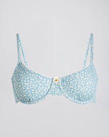 The Daphne Bikini Top - Solid & Striped