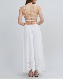 The Eyelet Delta Midi Dress - Solid & Striped