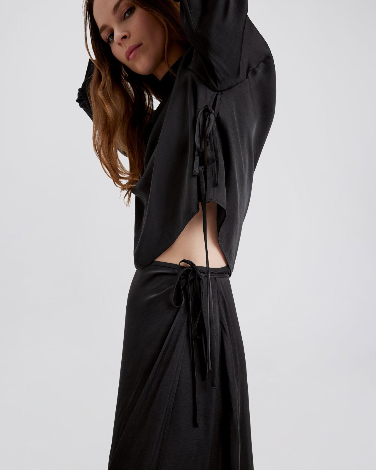 The Leau Skirt - Solid & Striped