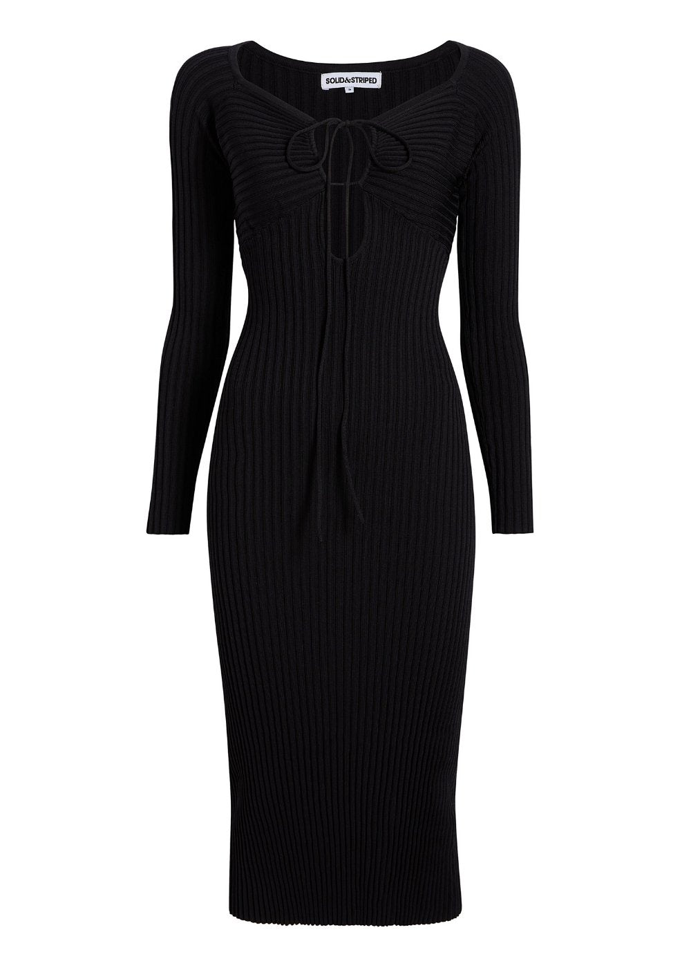 Women | The Lisa Long Sleeve Dress | Blackout