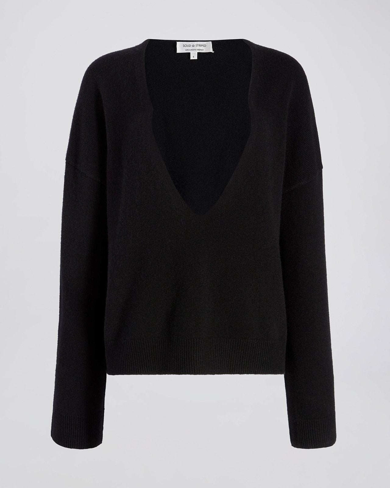 The Lowell Cashmere Sweater - Solid & Striped