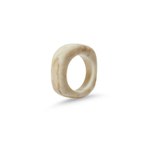 Dallas Resin Ring | White