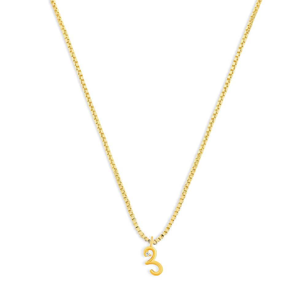 The Zodiac Pendant Necklace Greg Yuna X The M | Gold Vermeil