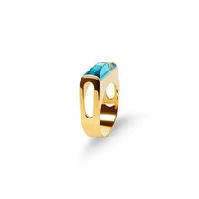 Brother’s Cocktail Ring | Blue/Gold