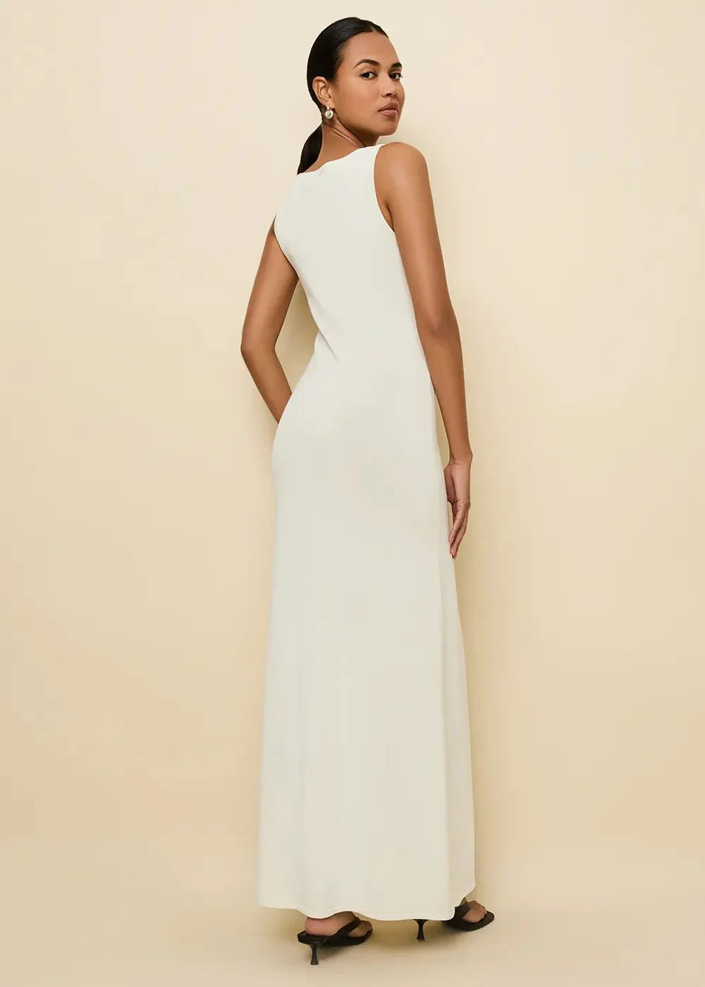 mila bridesmaid dress Mila Off the Shoulder Velvet Bridesmaid Dress main image 1