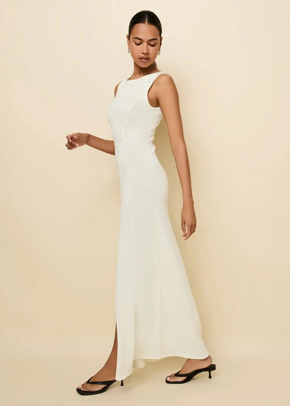 Women | Mila Dress | Ecru