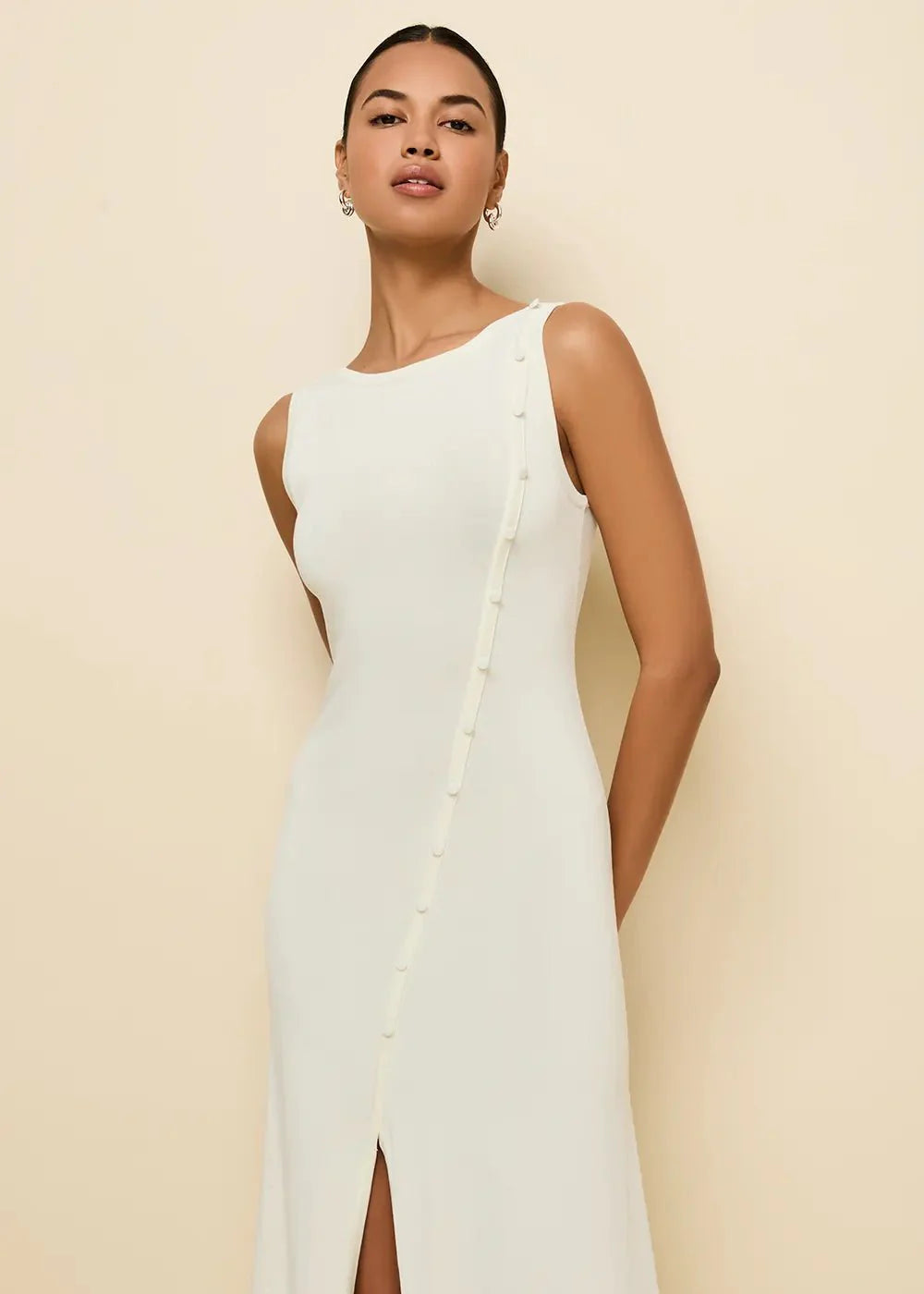 Women | Mila Dress | Ecru