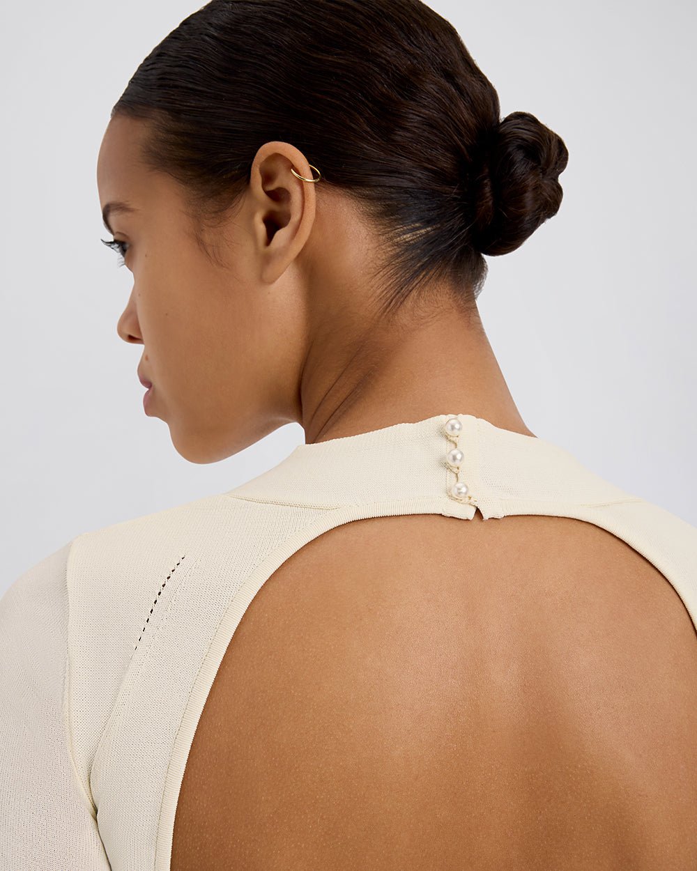 Women | Narcia Mini Dress | Ecru