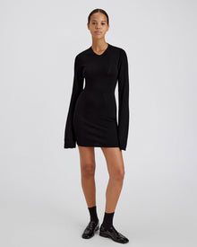 The Narcia Mini Dress - Solid & Striped