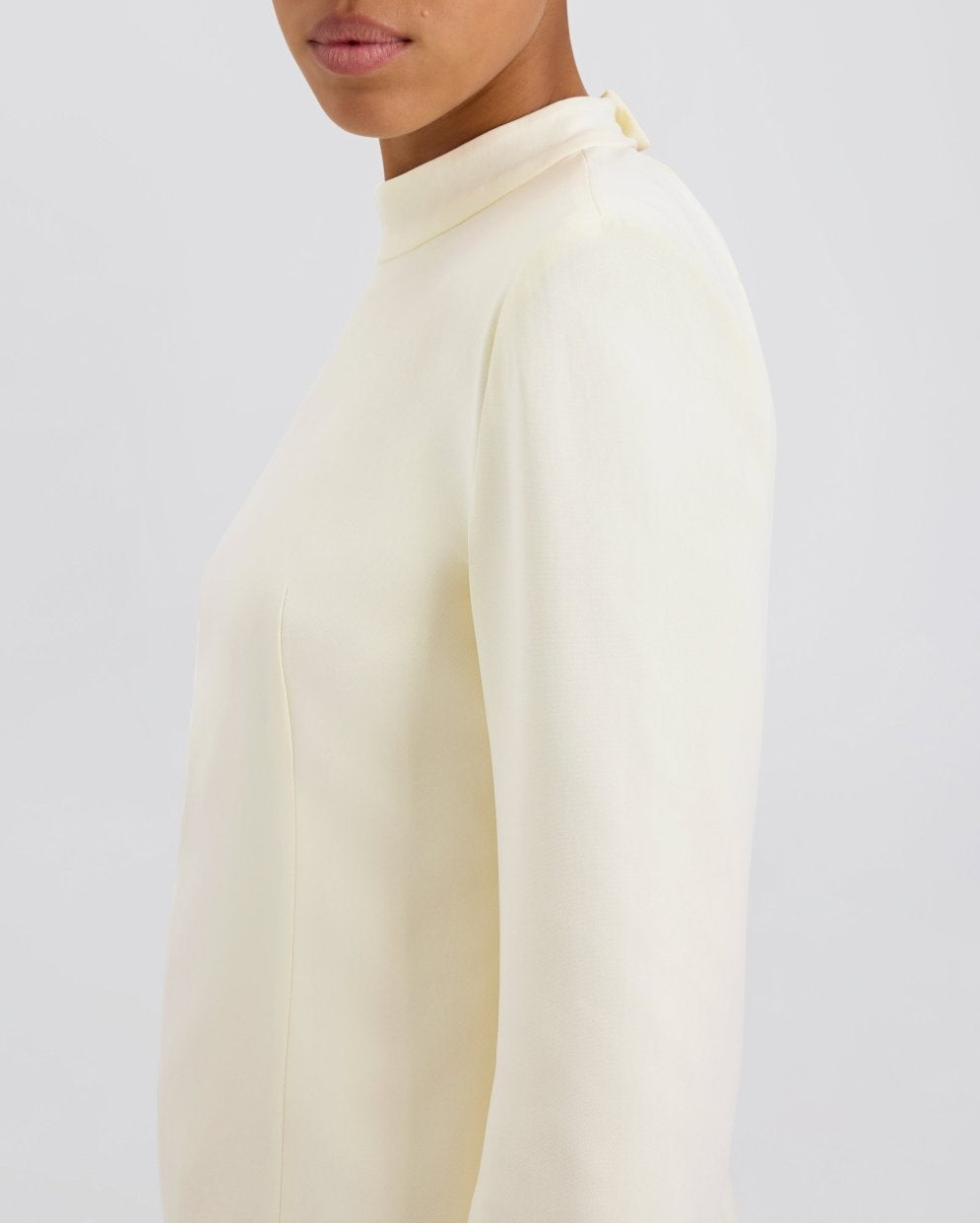 Womens | Ronit Long Sleeve Top | Ecru