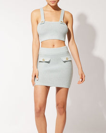 Women | The Ronnie Mini Skirt | Powder Blue