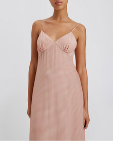 Womens | Rosetta Dress | Baby Polkadot Taupe