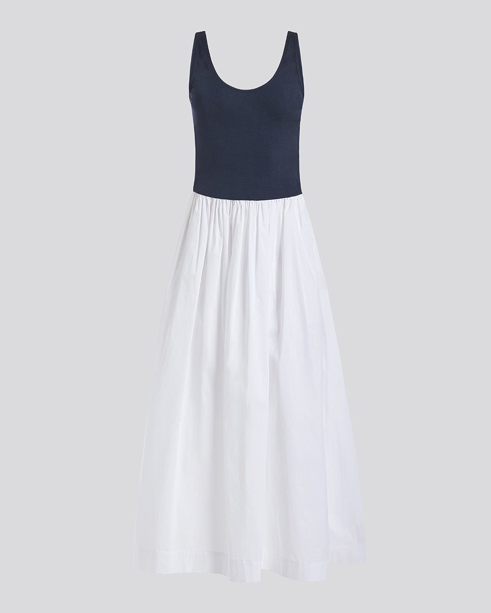 Women | Samantha Dress | French Navy/Ecru