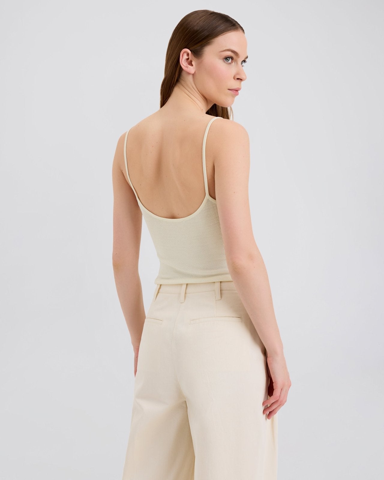 Women | Selena Tank | Ecru
