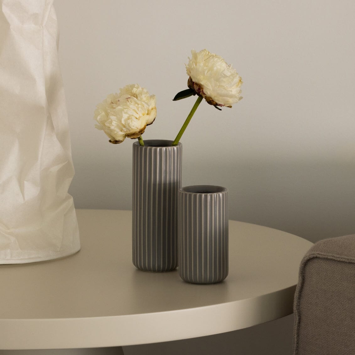 Short Bud Vase | Dove Gray