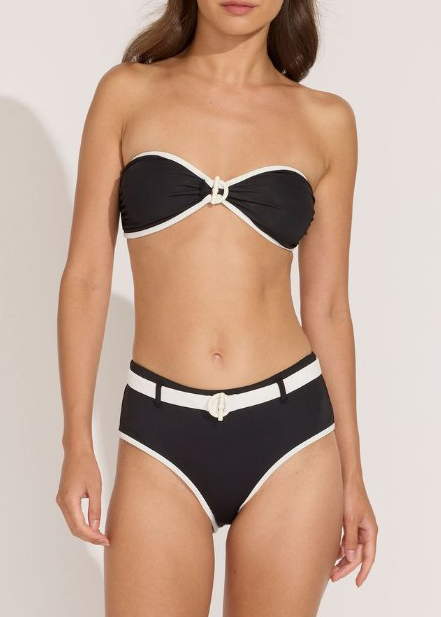 Womens | The Tati Bikini Top | Butterluxe Blackout
