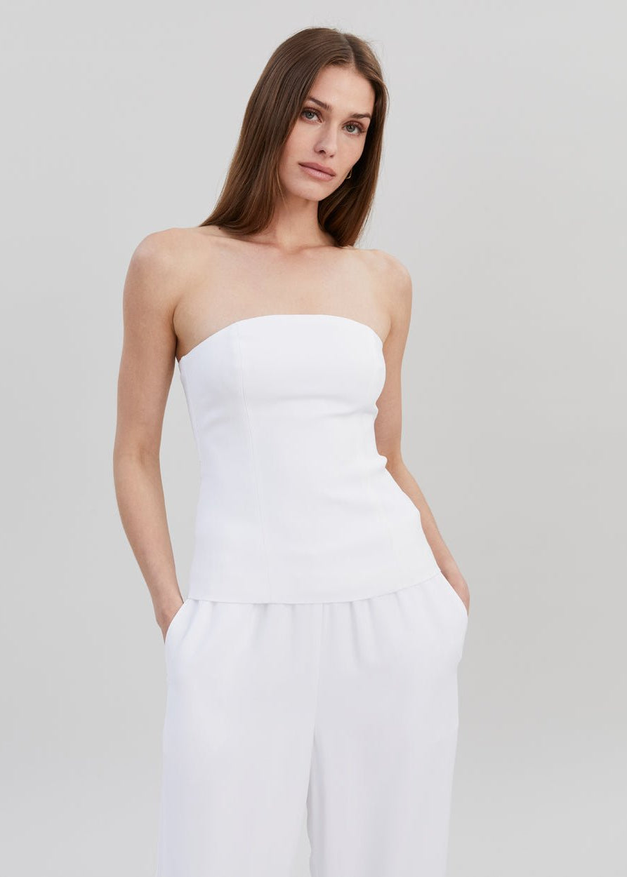 The Tori Tube Top - Solid & Striped