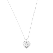 The Tiny Angel Heart Pendant Necklace | Gold Vermeil & Sterling Silver