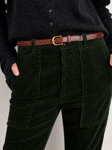 Women | Leather Raised Belt | Oakbark