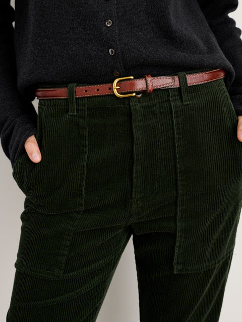 Women | Leather Raised Belt | Oakbark
