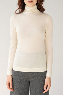 T Neck Pullover | Ivory