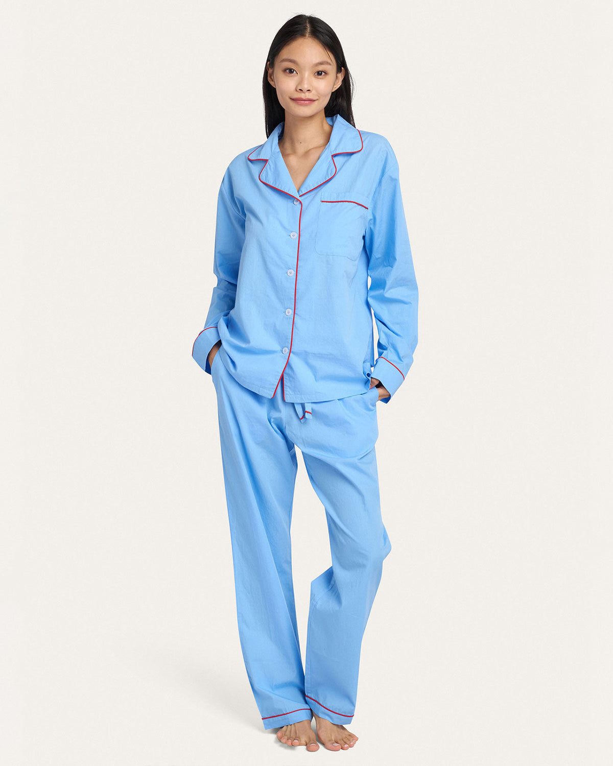 Unisex | Tommy Unisex PJ Set | Cornflower