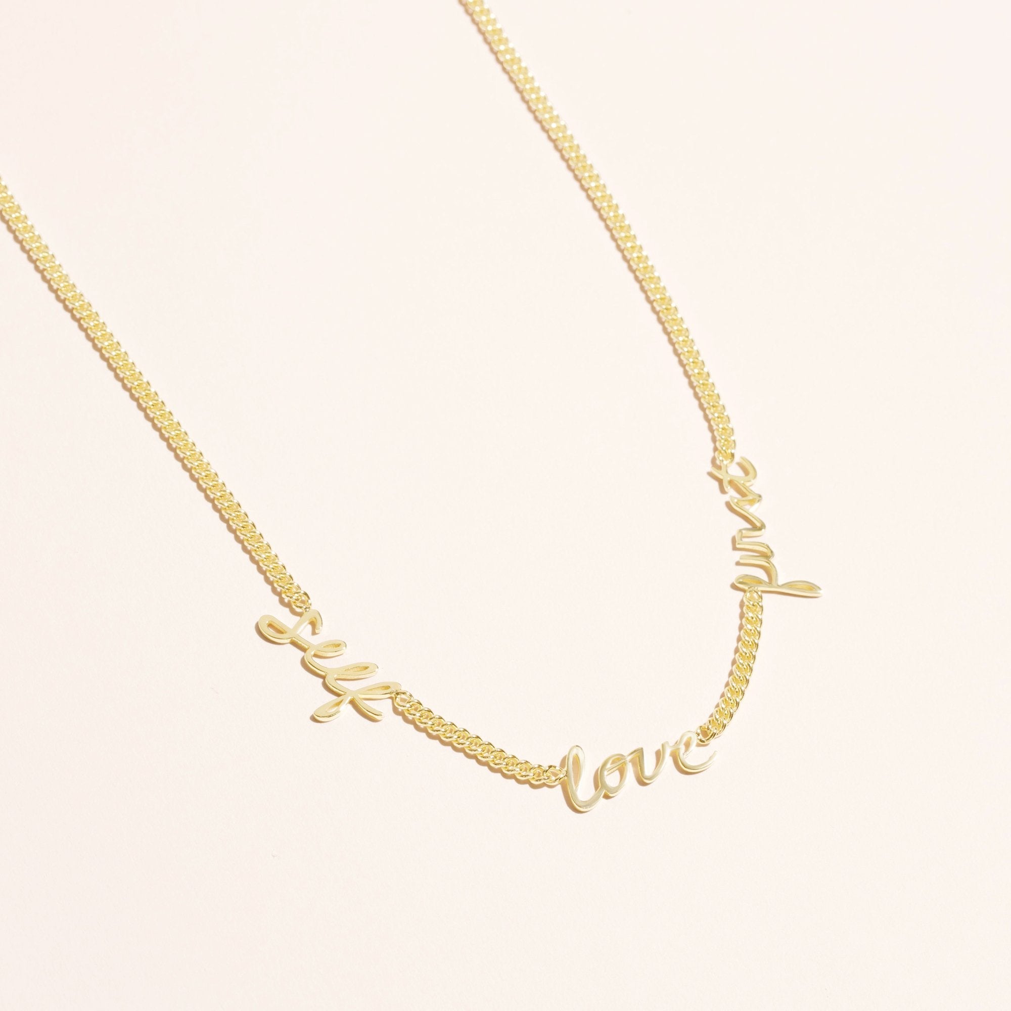 Self Love First Necklace | 18K Gold Plated