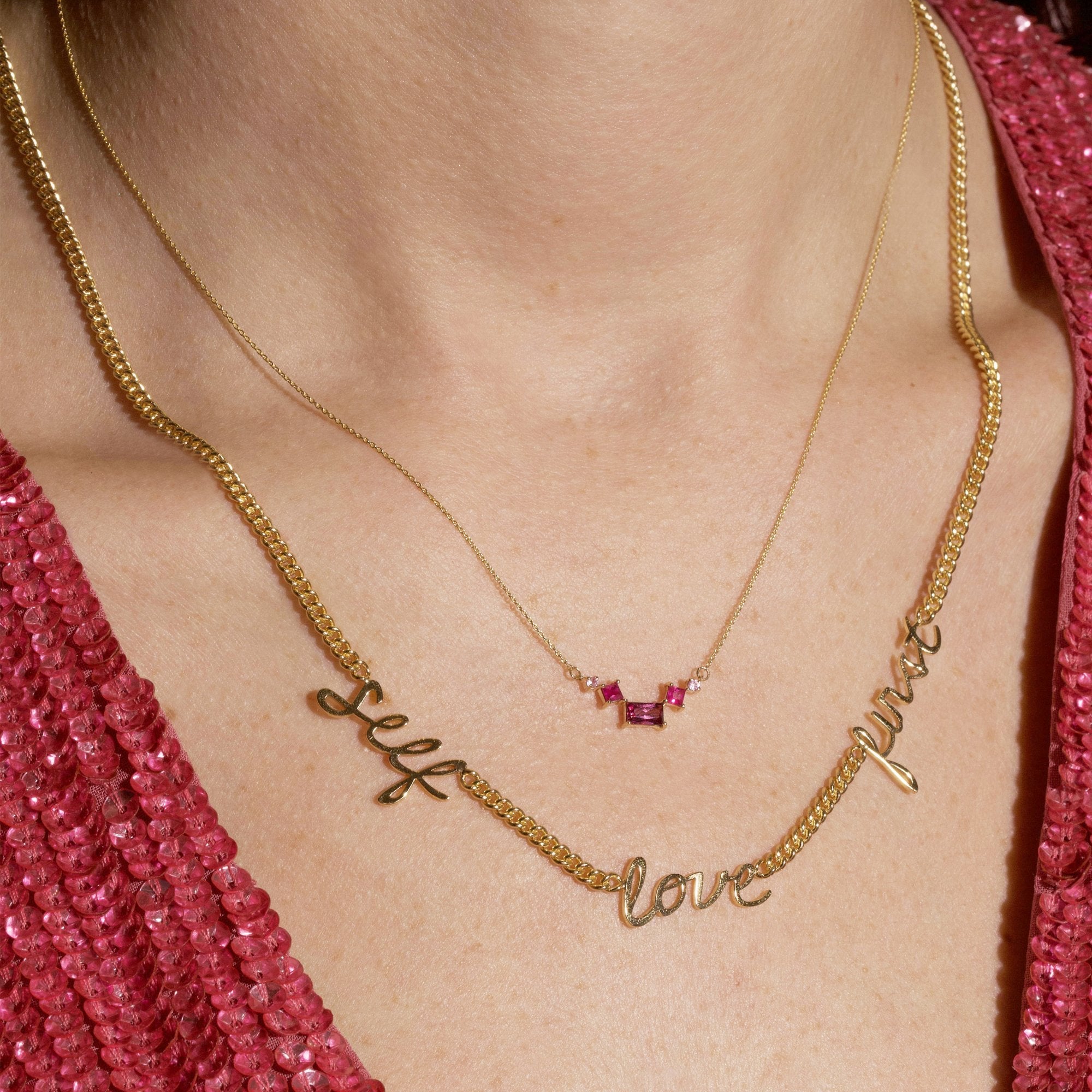 Self Love First Necklace | 18K Gold Plated