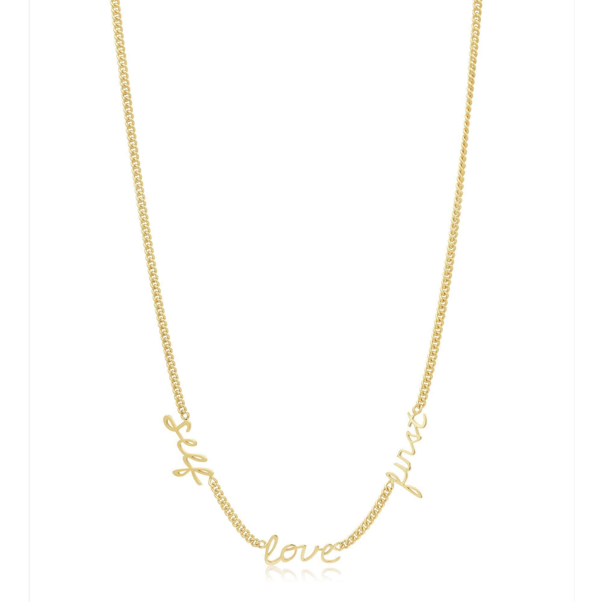 Self Love First Necklace | 18K Gold Plated
