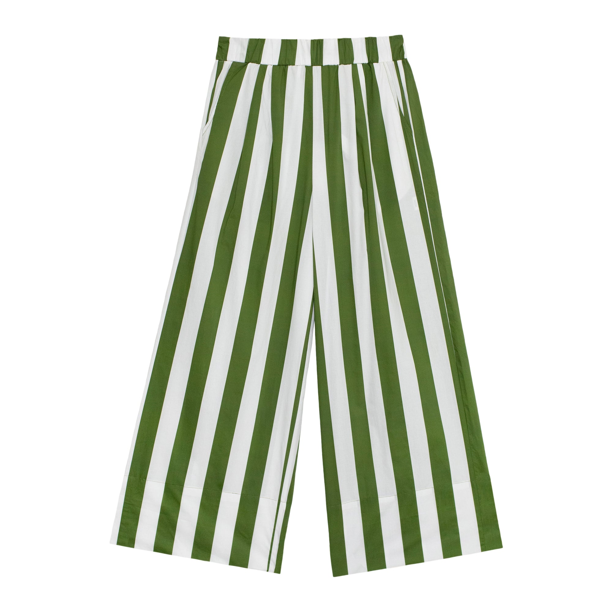 Triana Pant | Verdant Stripe