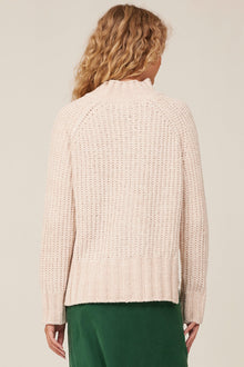 Turtle Neck Sweater - Opal Ivory