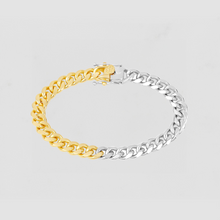 The Two Tone Cuban Link Bracelet | Gold