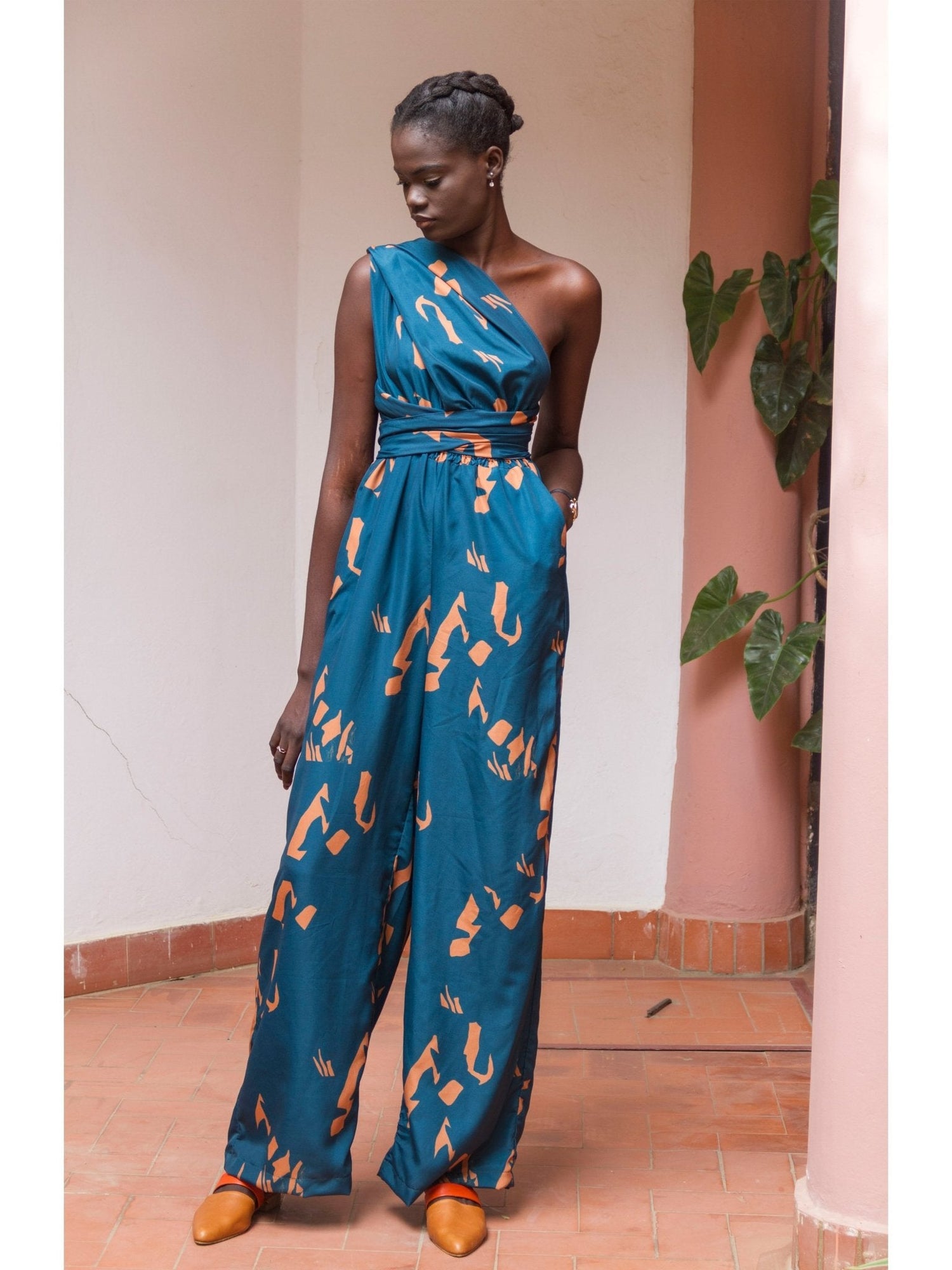 UMY Jumpsuit | Yraf Blue