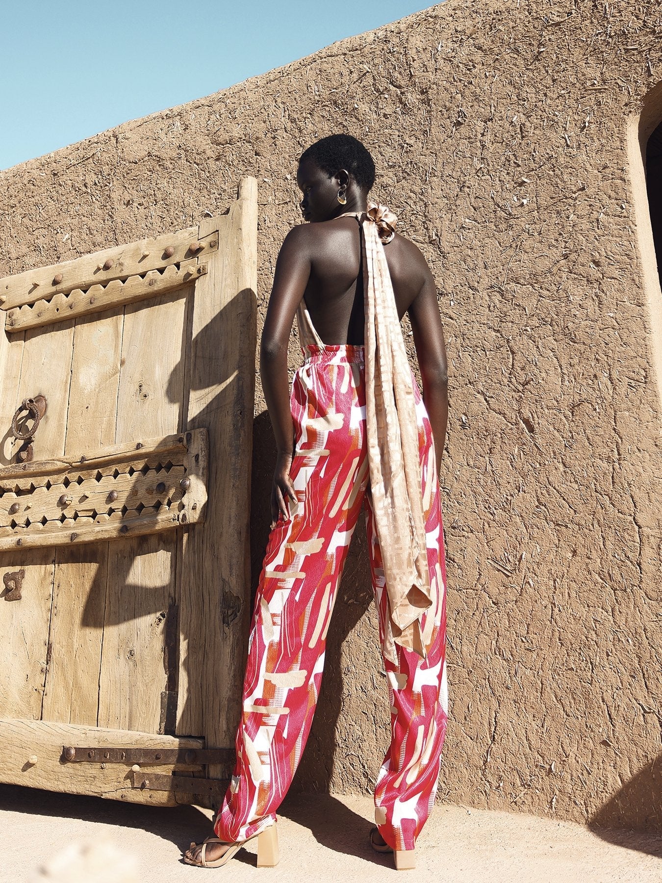 Umy Jumpsuit - Abstract Rose - diarrablu