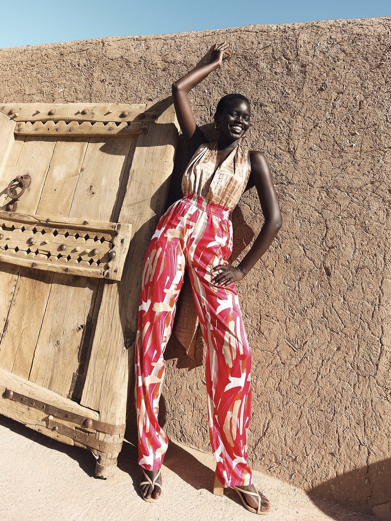 Umy Jumpsuit - Abstract Rose - diarrablu