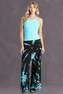 Women | Drift Wrap Voile Pant | Acid Spiral Wash 1