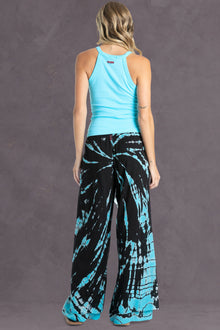 Women | Drift Wrap Voile Pant | Acid Spiral Wash 1