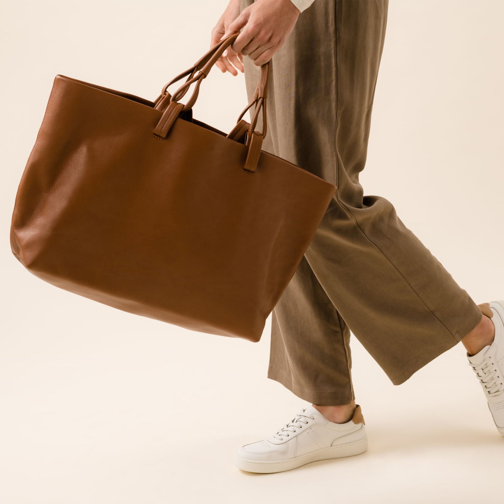 Unisex | Camila Everyday Tote | Caramel