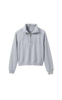 Waterfront Zip Sweater | Sky