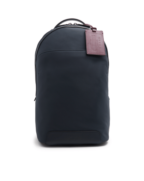 バッグ JIL SADER NAVY Archive Leather Backpack Men | Xaden Backpack | Navy