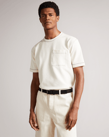 Men | Corduroy Suede Belt | Black