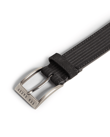 Men | Corduroy Suede Belt | Black