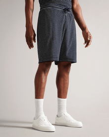 Men | Drawstring Toweling Short | Navy