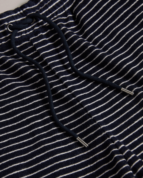 Men | Drawstring Toweling Short | Navy