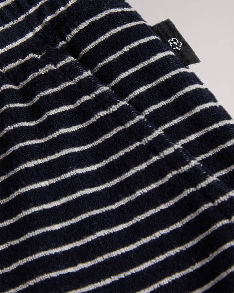 Men | Drawstring Toweling Short | Navy