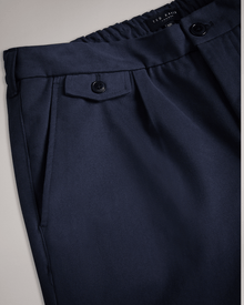 Men | Chunky V Neck Knit | Navy