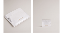 Men | Imitation Snake Card Hold | Silver
