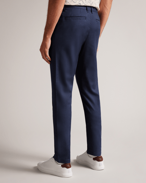 Men | Irvine Fit Textured Trs | Navy