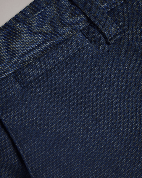 Men | Irvine Fit Textured Trs | Navy